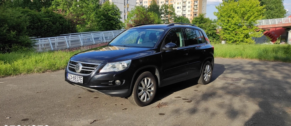 Volkswagen Tiguan cena 39900 przebieg: 191000, rok produkcji 2010 z Katowice małe 46